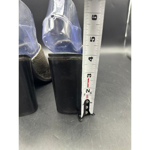 Rag & Bone Snake Print Block Heel Mules Size 38 US 7.5-8 - Picture 5 of 11